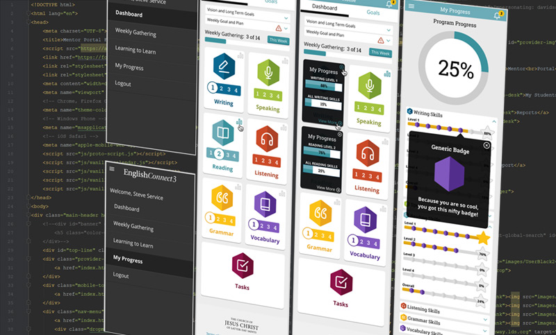 EnglishConnect3 English tutor application